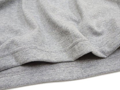 TOYS McCOY T-shirt Men's Steve McQueen Plain Pocket T-Shirt Short Sleeve Loopwheeled Tee TMC2410 020 Ash-Gray