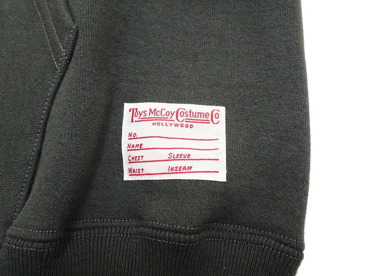 TOYS McCOY Steve McQueen Pullover Hoodie - Extra Heavyweight 14.8oz Loopwheeled Fleece Hooded Sweatshirt - Made in Japan - (TMC2542 030 Faded Black)