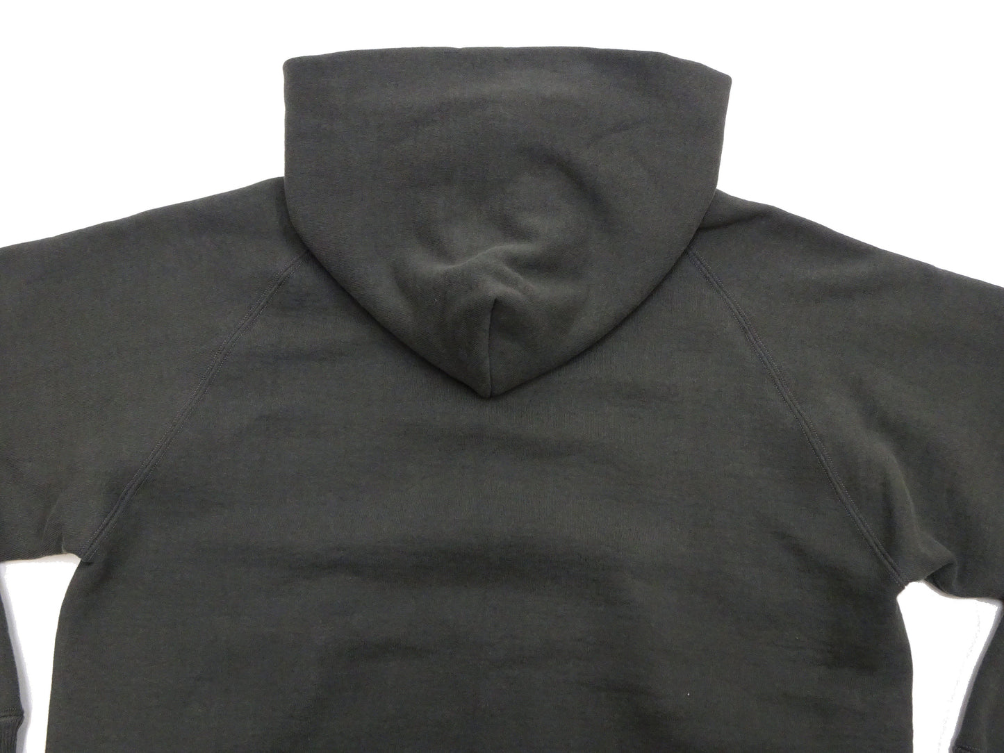 TOYS McCOY Steve McQueen Pullover Hoodie - Extra Heavyweight 14.8oz Loopwheeled Fleece Hooded Sweatshirt - Made in Japan - (TMC2542 030 Faded Black)