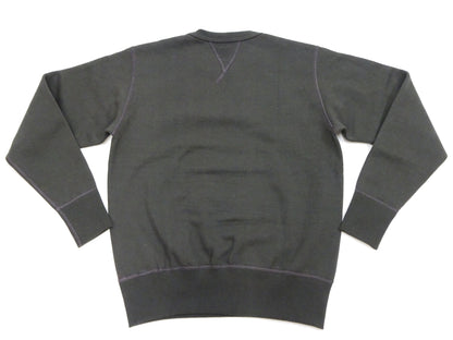 TOYS McCOY Men's Felix the Cat Sweatshirt - Vintage-Style Heavyweight Loopwheel Fleece - Made in Japan (TMC2547 030 Faded black)