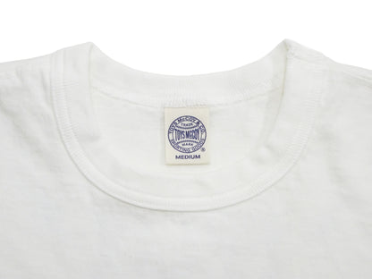 TOYS McCOY Men's Felix the Cat Short-Sleeve Graphic T-Shirt, Garment-Dyed Loopwheel Tubular Tee, Made in Japan (TMC2603 011 Aged Off White)