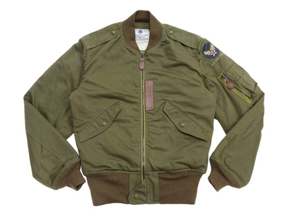 TOYS McCOY Men's L-2 Flight Jacket Personal Equipment Laboratory Test Sample Cotton Twill Model Made in Japan (TMJ2607 160 Olive)
