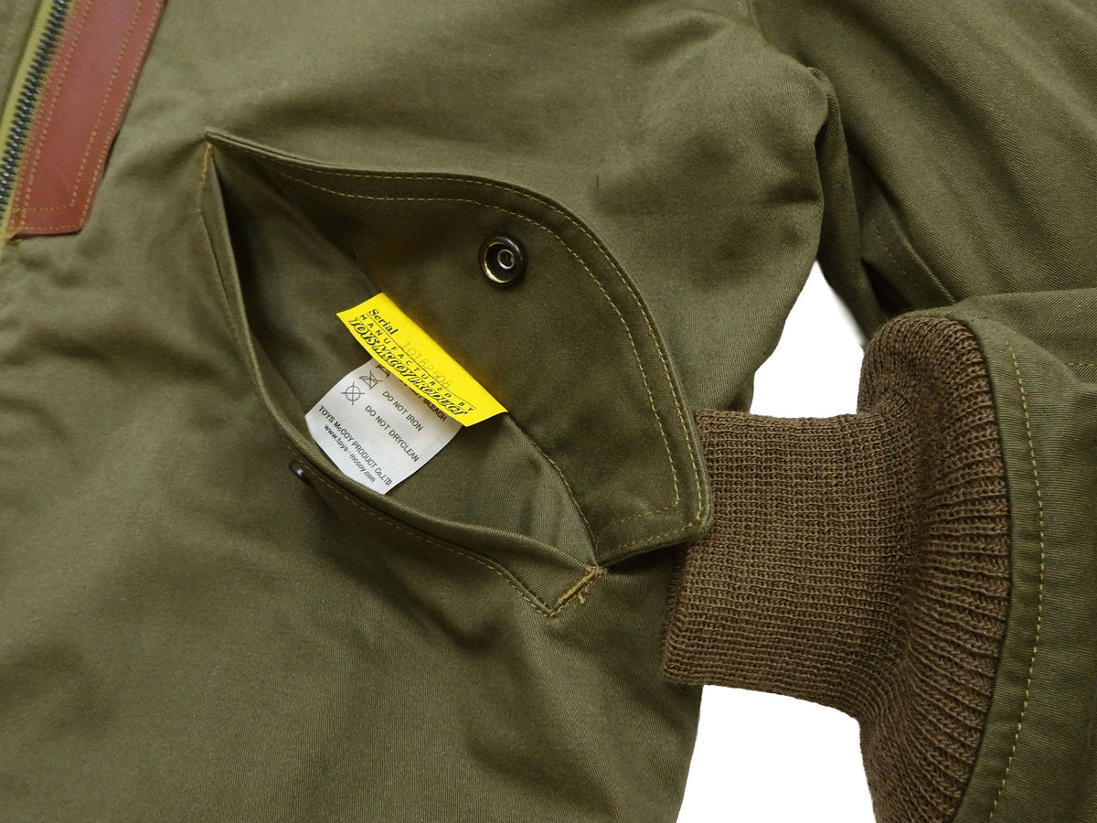 TOYS McCOY Men's L-2 Flight Jacket Personal Equipment Laboratory Test Sample Cotton Twill Model Made in Japan (TMJ2607 160 Olive)