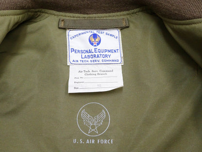 TOYS McCOY Men's L-2 Flight Jacket Personal Equipment Laboratory Test Sample Cotton Twill Model Made in Japan (TMJ2607 160 Olive)