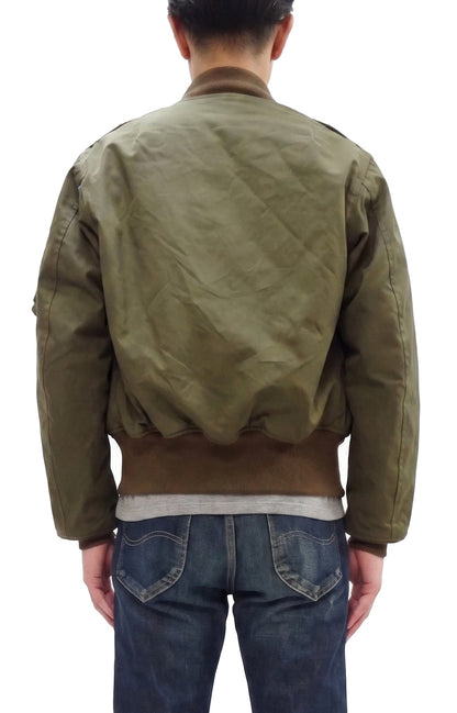 TOYS McCOY Men's L-2 Flight Jacket Personal Equipment Laboratory Test Sample Cotton Twill Model Made in Japan (TMJ2607 160 Olive)