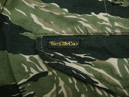 TOYS McCOY Cargo Shorts Men's Classic U.S. Army Fatigue-Inspired Casual Short Pants TMP1802 161 Tiger Stripe Camouflage Pattern