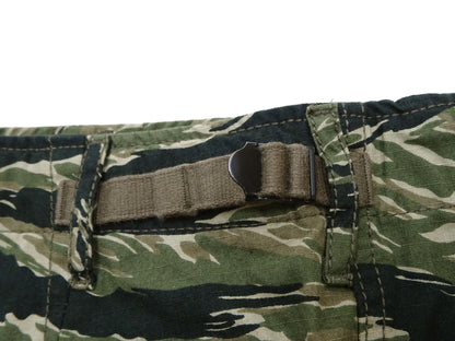 TOYS McCOY Cargo Shorts Men's Classic U.S. Army Fatigue-Inspired Casual Short Pants TMP1802 161 Tiger Stripe Camouflage Pattern