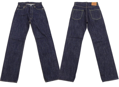 TOYS McCOY Jeans TMP2304 Men's Classic Relaxed Straight Fit One-Washed 13.5 oz. Deep Indigo Denim Pants Lot 675XX