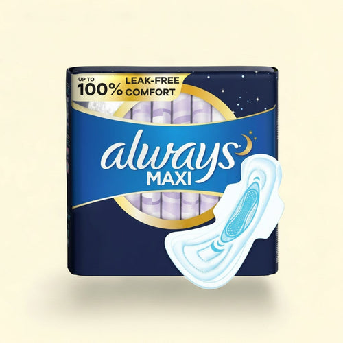 Always Maxi Pads with Wings, Size 5, 36 CT