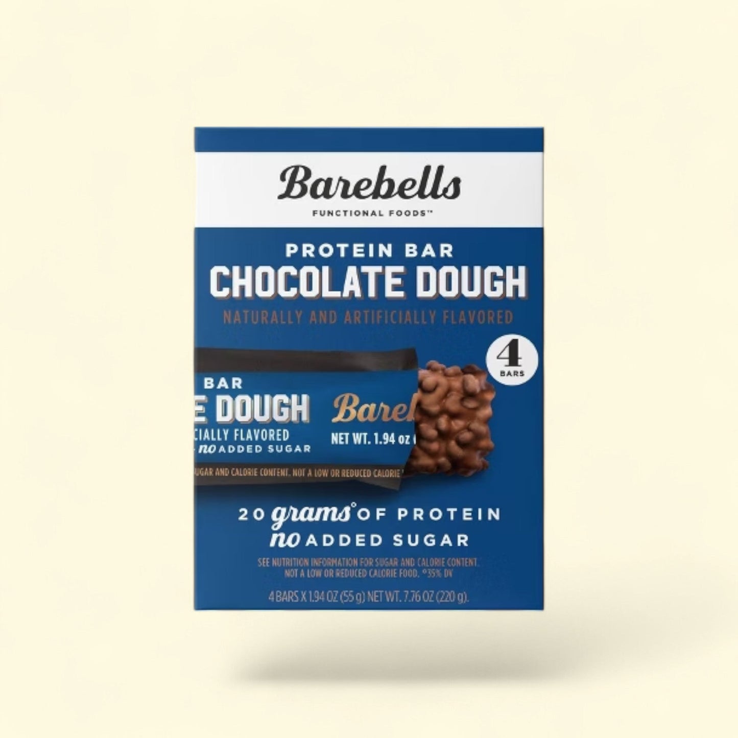 Barebells Nutrition Bars, Chocolate Dough, 4pk
