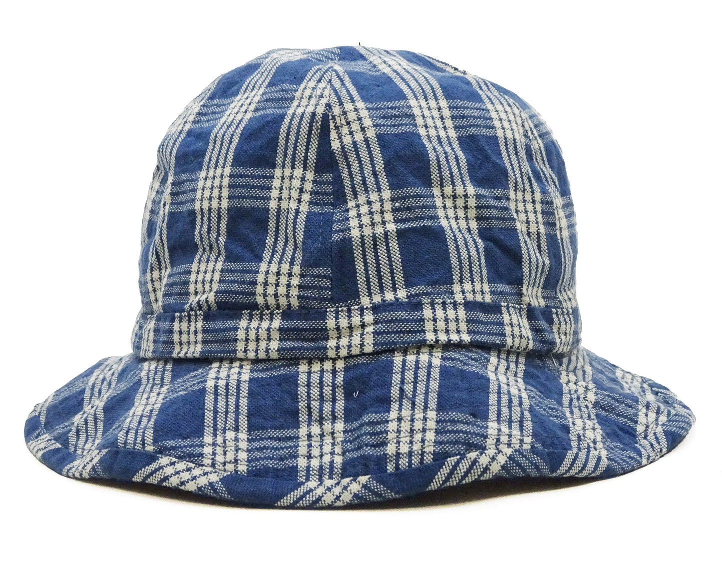 Union Supply Men's Palaka Plaid Bucket Hat - Vintage Hawaiian Workwear Style, Made in Japan (Toyo Enterprise US02883 421 One-Wash)