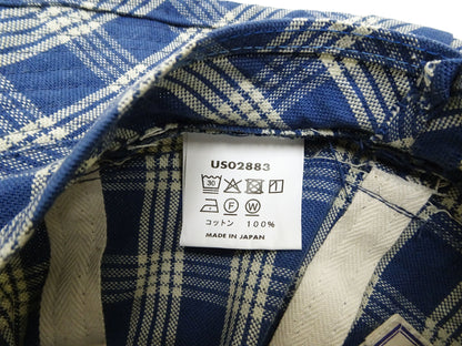 Union Supply Men's Palaka Plaid Bucket Hat - Vintage Hawaiian Workwear Style, Made in Japan (Toyo Enterprise US02883 421 One-Wash)