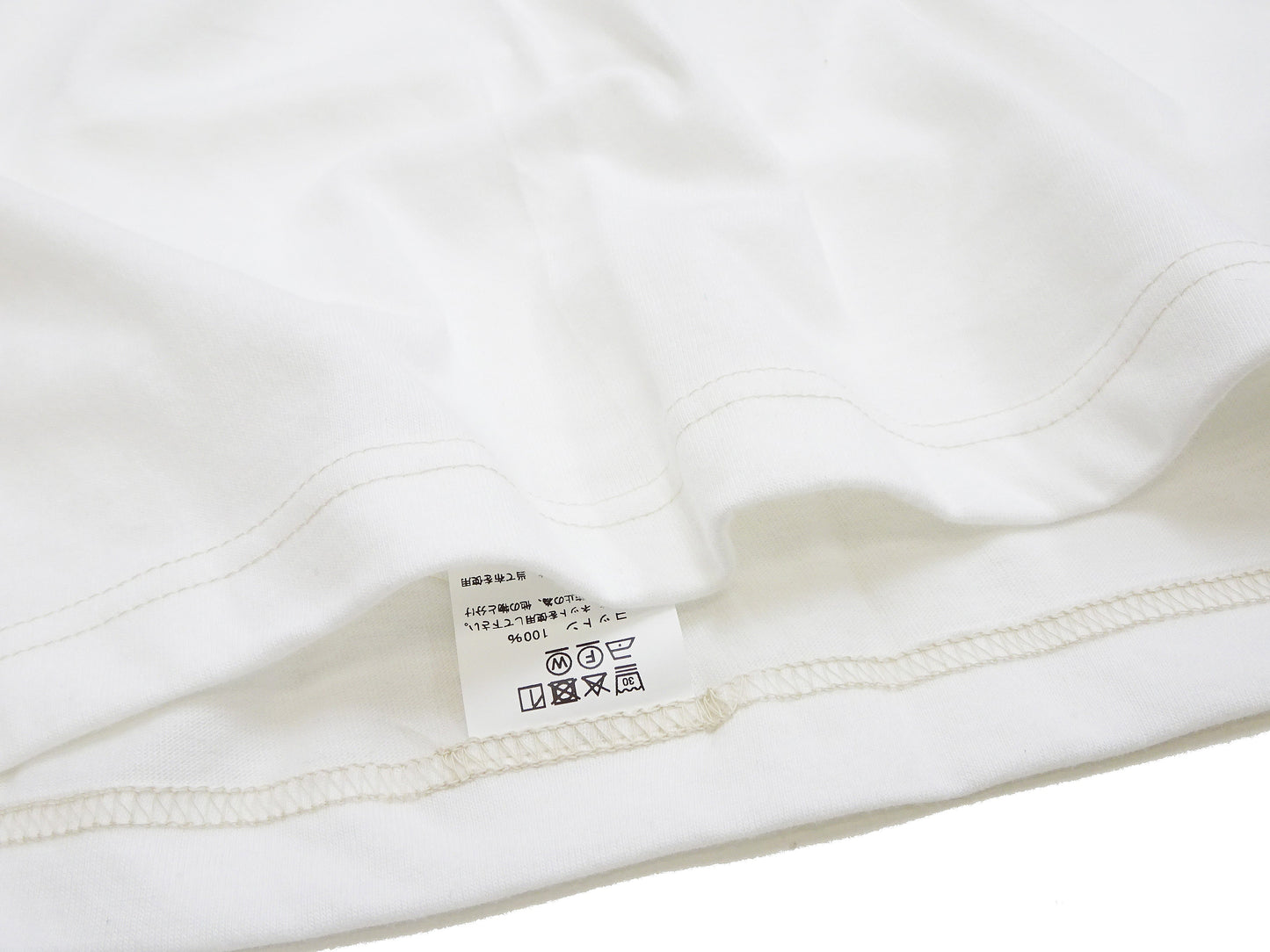 Whitesville Men's Short-Sleeve Henley T-Shirt, 100% Cotton Tubular-Knit Jersey, Slim Fit, One-Pack, Made in Japan (WV79681 105 Off-White)