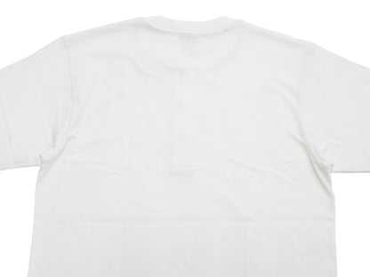 Whitesville Men's Short-Sleeve Henley T-Shirt, 100% Cotton Tubular-Knit Jersey, Slim Fit, One-Pack, Made in Japan (WV79681 105 Off-White)