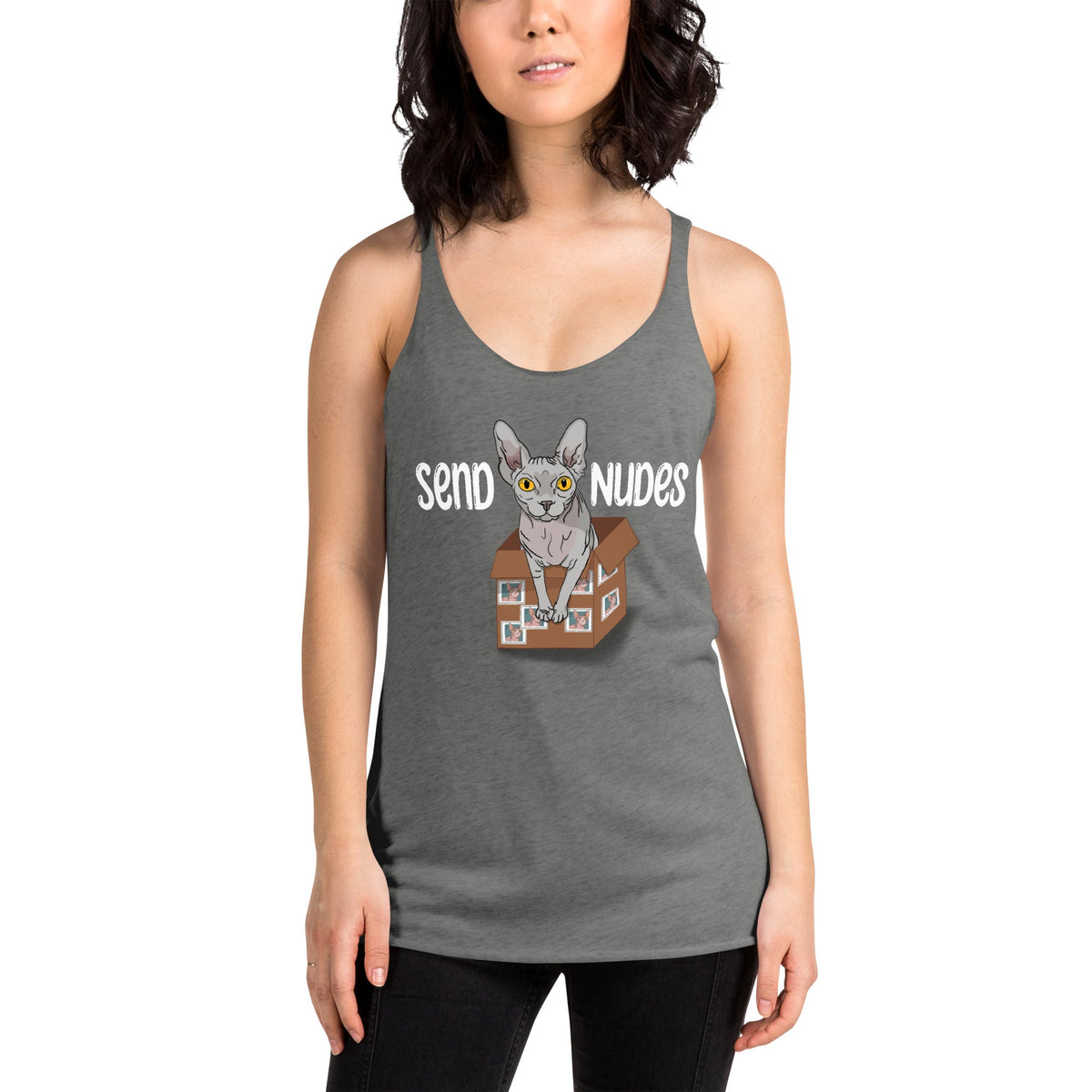 "SEND NUDES" TANK