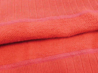 Whitesville Plain Sweatshirt Men's Loop-wheeled V-Insert Vintage Style WV67728 Red