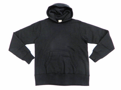 Whitesville Plain Pullover Hoodie Men's Solid Color Hooded Sweatshirt WV67729 Black