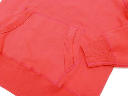 Whitesville Plain Pullover Hoodie Men's Solid Color Hooded Sweatshirt WV67729 Red