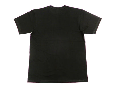 Whitesville Men's 2-Pack Plain Short-Sleeve Crew Neck T-Shirts, Tubular-Knit Cotton, Made in Japan by Toyo Enterprises (WV73544 119 Black)